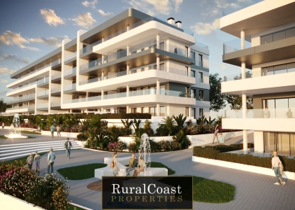 RuralCoast Properties ofrece preciosos apartamentos de 2 dormitorios y 2 baños con amplias terrazas e impresionantes vistas al mar y al golf en Bonalba